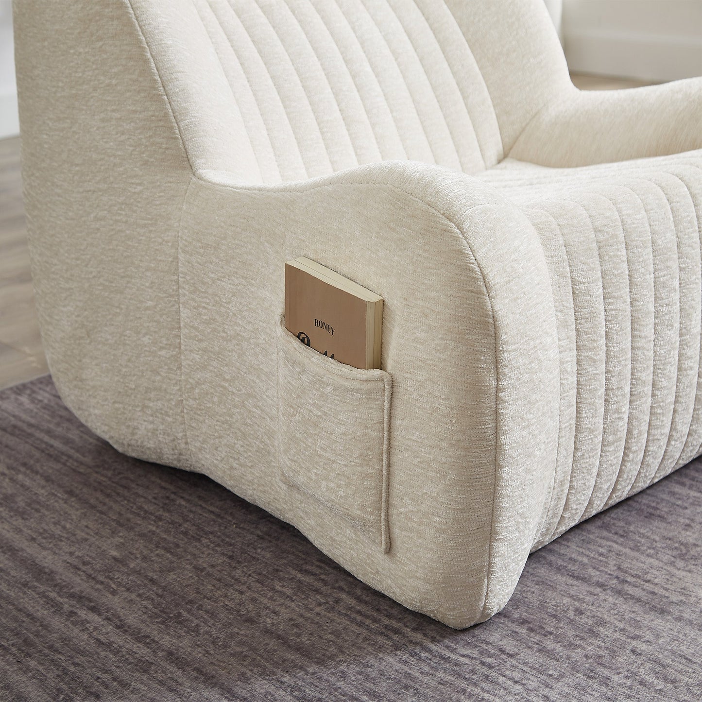 Bean Bag Chair for Adults with Armrests