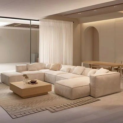 #Italian Elegant Style Mario Bellini Sofa Set Apartment Living Room Couch Furniture Deep Seating Couch Sectional Couch