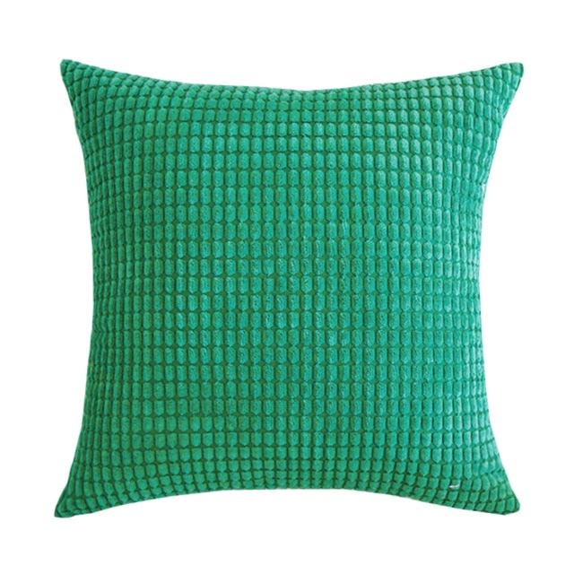 Soft Polyester Cushion Cover Corn Striped Pillow Cozy Throw Pillow Covers Cases for Couch Bed Sofa Ultra Soft Striped Cover Nordic Home Decor Throw Pillow Case Car Living Room Autumn Decoration
