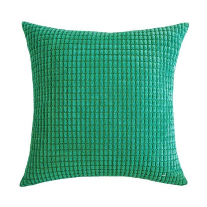 Soft Polyester Cushion Cover Corn Striped Pillow Cozy Throw Pillow Covers Cases for Couch Bed Sofa Ultra Soft Striped Cover Nordic Home Decor Throw Pillow Case Car Living Room Autumn Decoration